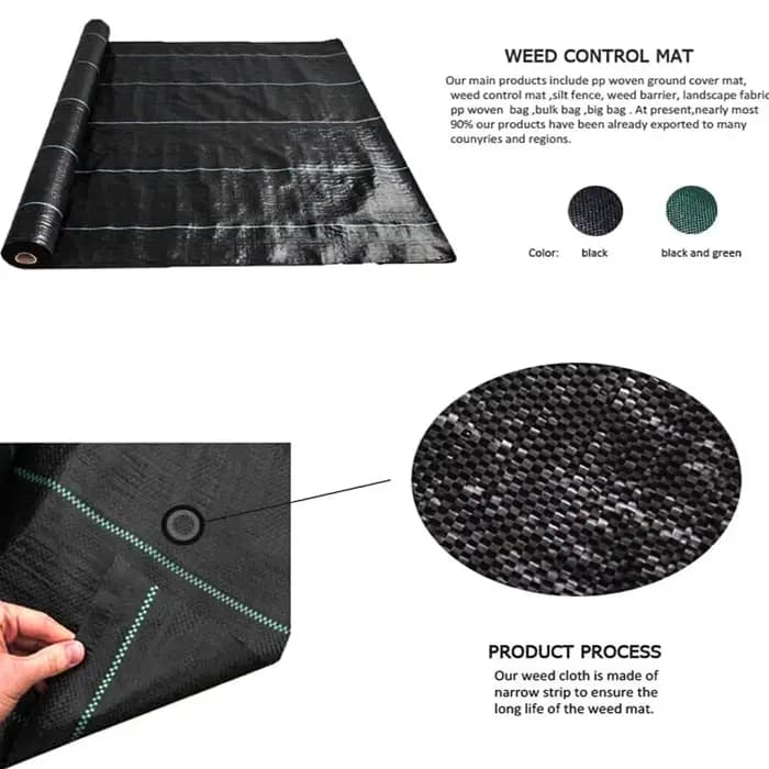 Tissu d'allée pour jardin paysager de qualité commerciale