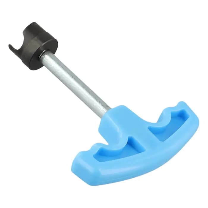 Outil agricole perforateur de trous pour tuyaux PE