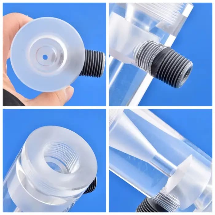 Système d'irrigation d'injecteur d'eau acrylique Transparent PMMA