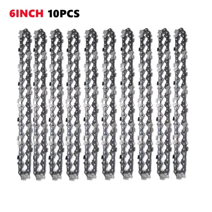Kit de chaînes de rechange pour mini-tronçonneuse électrique sans fil de 6 pouces