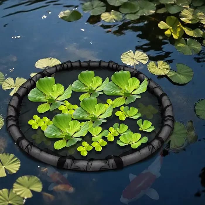 Barrière de poisson de protection de plante d'île flottante de tendance chaude pour le jardin d'étang de caractéristiques d'eau