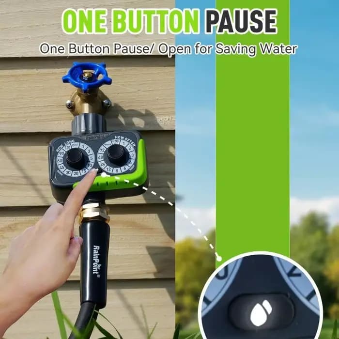 Minuterie d'eau jardin automatique