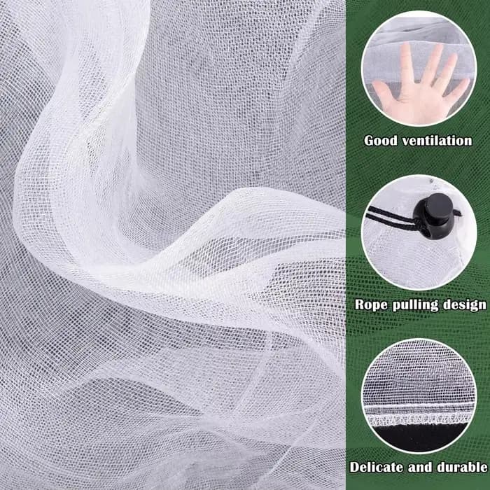 Couverture de filet anti-insectes pour arbres fruitiers
