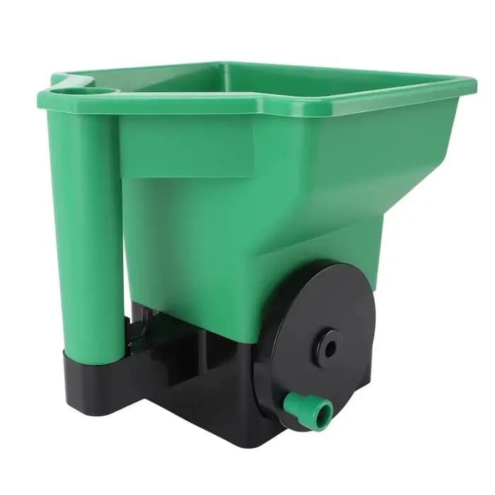 Semoir portable horticole, petit semoir manuel à manivelle, machine à fertiliser les pelouses et les terres agricoles, outil de semis pour serres