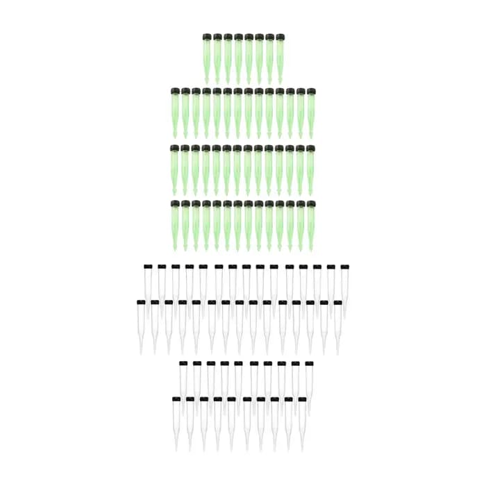 Tubes d'eau de fleur de tige de 50 pièces