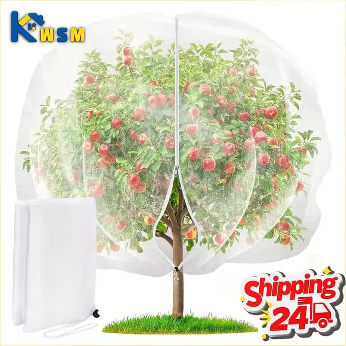 Couverture de filet anti-insectes pour arbres fruitiers