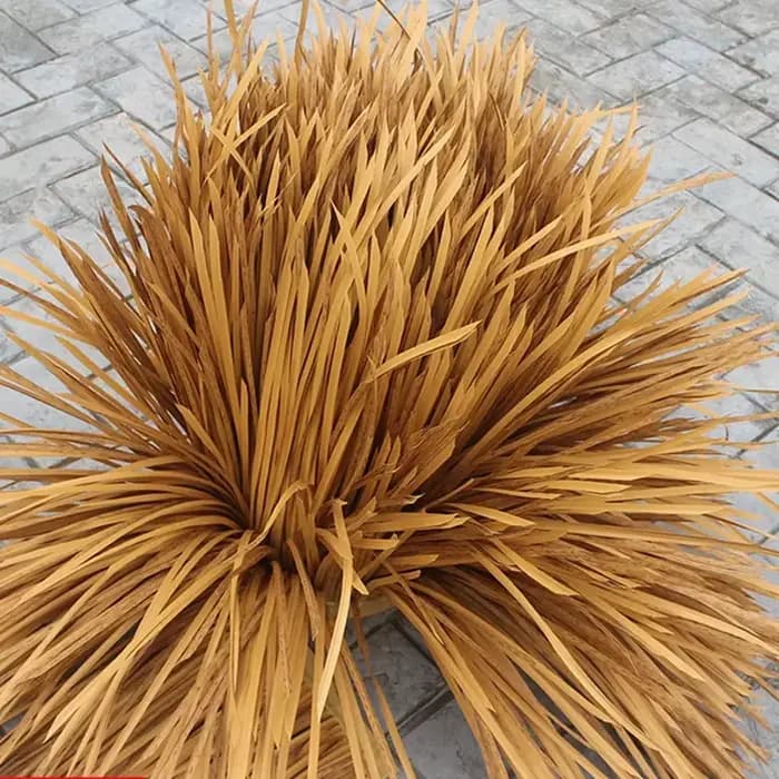 Loquet de toit en paille mexicain artificielle de 10 m pour couvertures de jardin et de patio : simulé