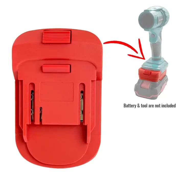 Adaptateur de batterie pour outil électrique, convertisseur d'adaptateur de batterie pour Lidl Parkside vers adaptateur de batterie Li-ion Makita pour outil électrique