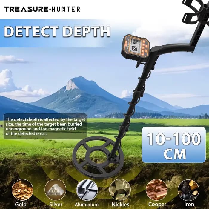 Treasure Hunter – détecteur de métaux GT358