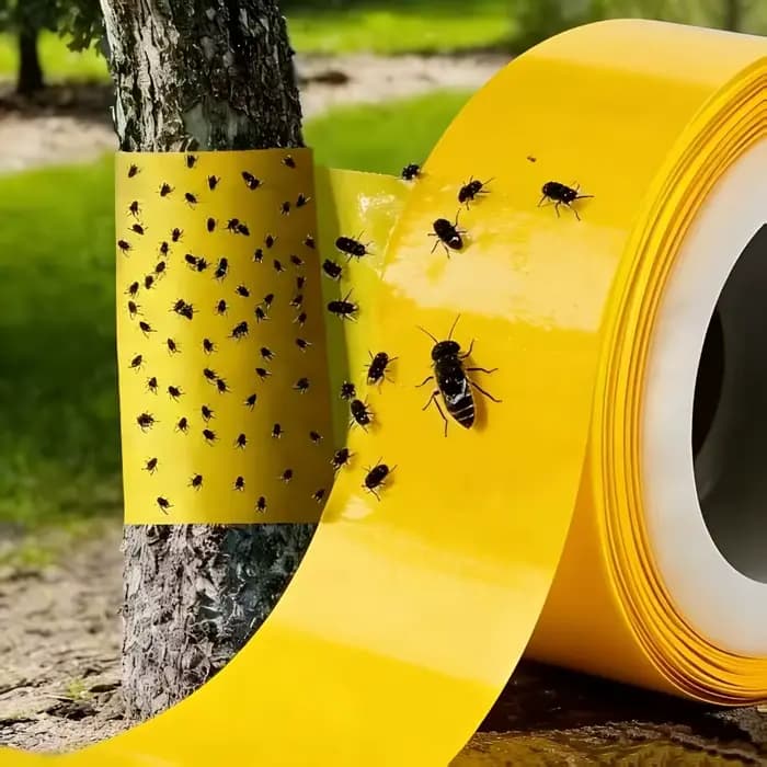 1 rouleau de ruban adhésif anti-parasites pour arbres (10 cm de large