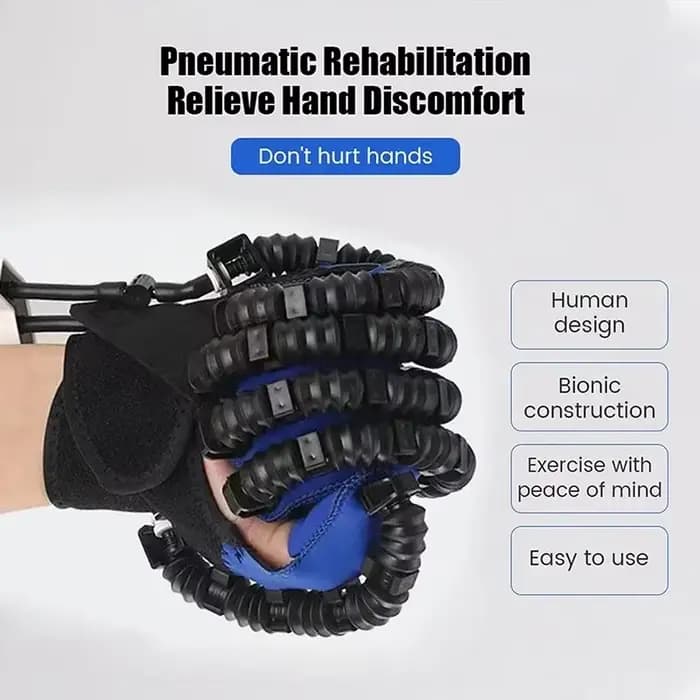 Gants de Robot hémiplégie, outil d'exercice des mains pour Patient d'accident vasculaire cérébral, gant de rééducation robotique, Infarctus cérébral, récupération paralyisée