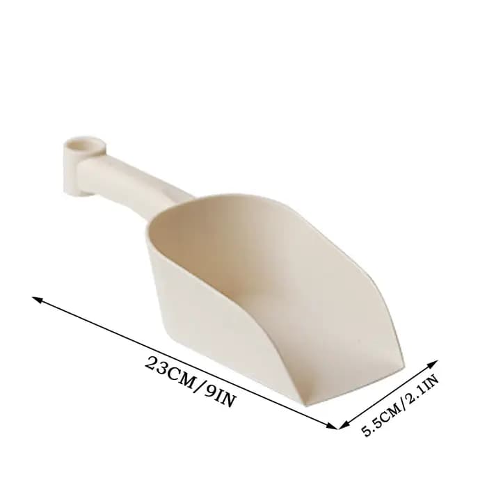 Cuillère de jardin multifonction en plastique, pelle à terre pratique pour le compost, la plantation, le repotage et les travaux de terrassement