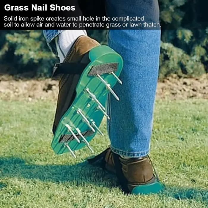 Chaussures d'aérateur de pelouse