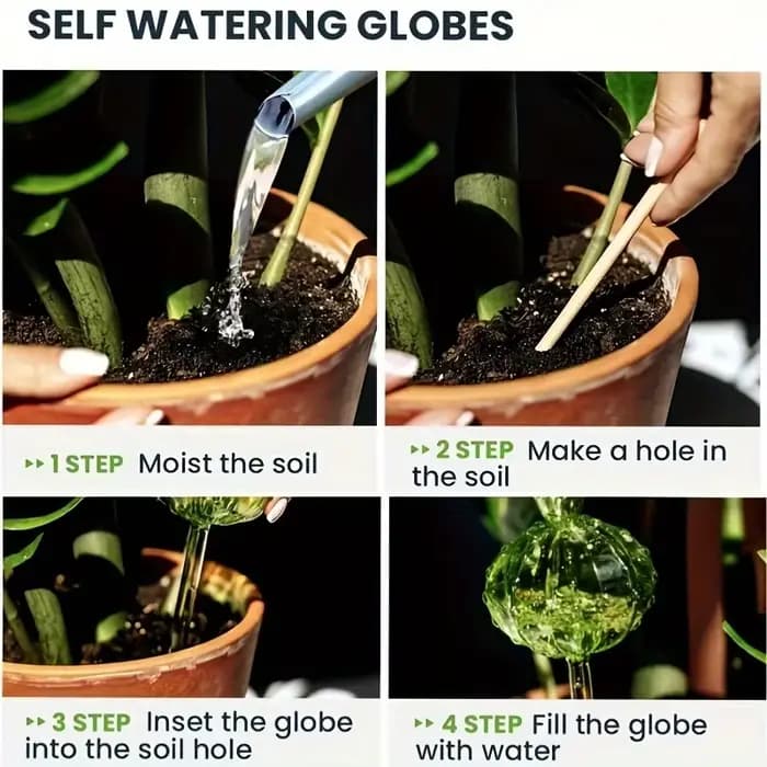 Dispositif d'arrosage automatique pour plantes en forme de Cactus