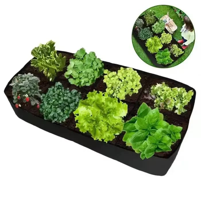 Sac de plantation rectangulaire de 128 gallons