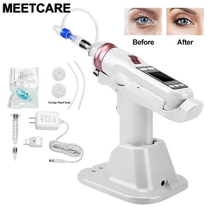 EZ Hydra – pistolet méso sous vide EZ, 5 broches, 9 broches, aiguille, hydrolifting, mésothérapie, injecteur de peau hydratant, stylo Microneedle Derma