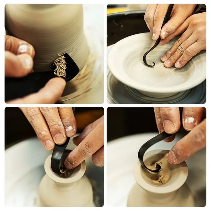 Outil de poterie à Double extrémité