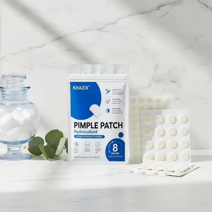 Patchs Hydrocolloïdes Anti-Acné pour une Guérison Rapide des Imperfections, 372 Pièces, Imperméables pour la Douche, la Natation et les Activités de Plein Air