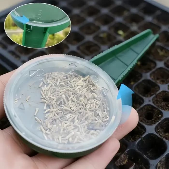 Semoir portable multifonctionnel réglable pour la plantation de légumes et de fleurs