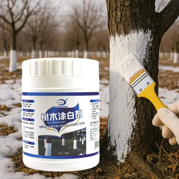 Peinture blanche pour arbre