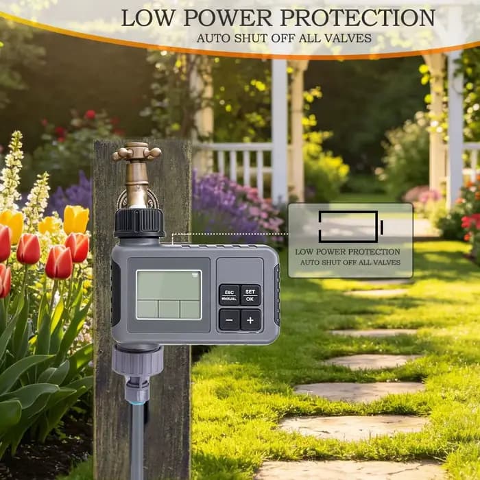 Minuterie d'eau de jardin électronique