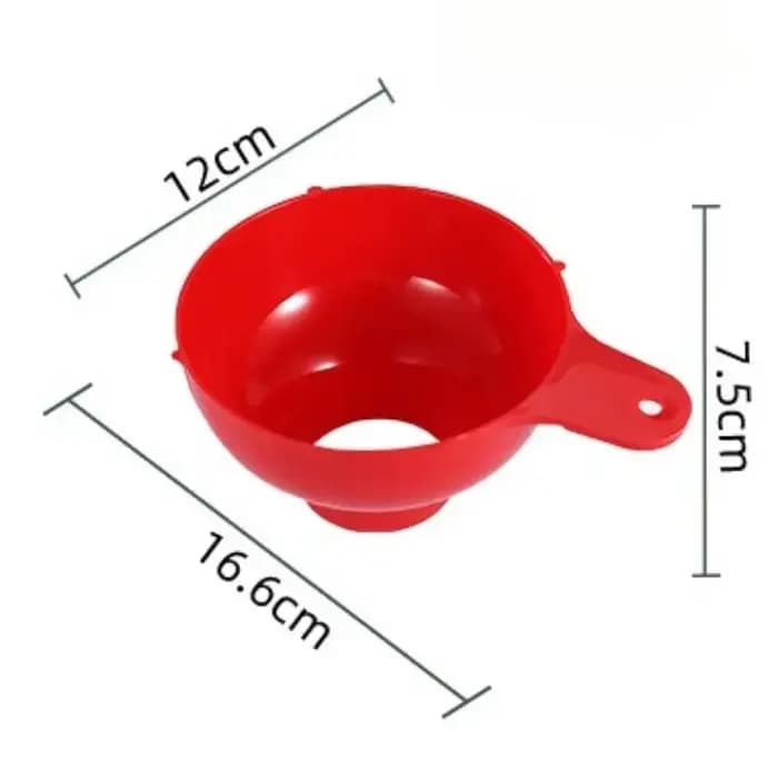 Entonnoir à large bouche pour pots de conserve de pinte, entonnoir en plastique, conception polyvalente pour un verser facile
