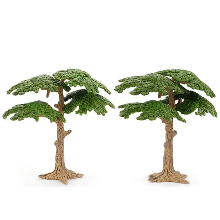 Cadeaux Décoration de jardin Micro-paysage Plantes de la période jurassique Modèle de scène de bosquet