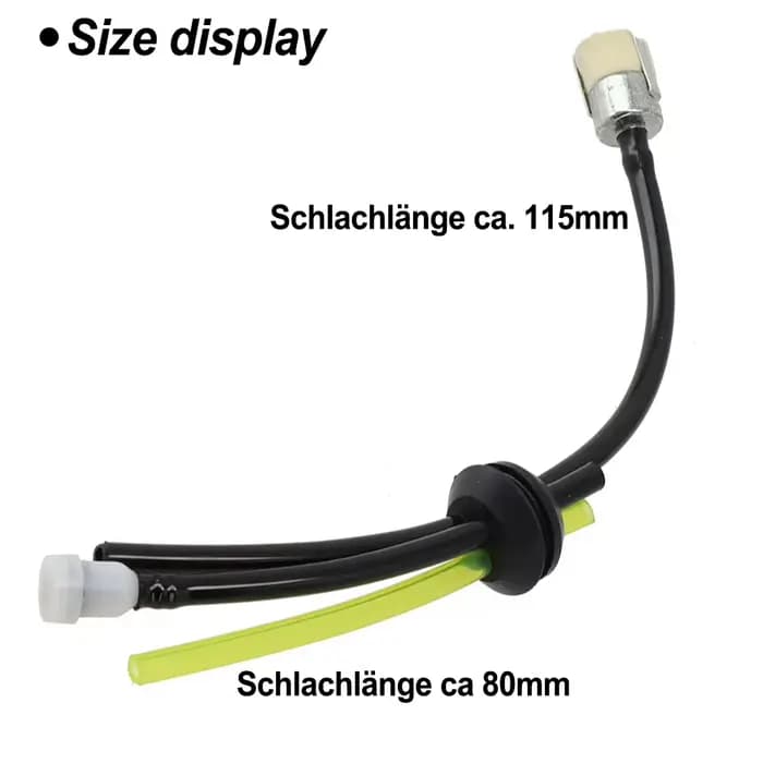 Kit de filtre de tuyau d'étanchéité de 20 mm pour débroussailleuses Echo avec lignes d'aspiration