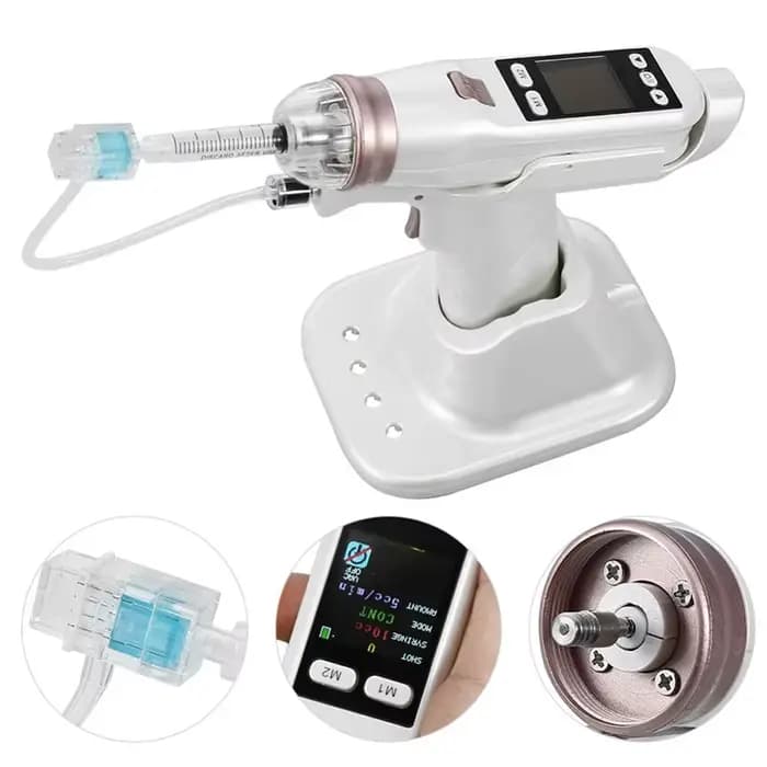 EZ Hydra – pistolet méso sous vide EZ, 5 broches, 9 broches, aiguille, hydrolifting, mésothérapie, injecteur de peau hydratant, stylo Microneedle Derma