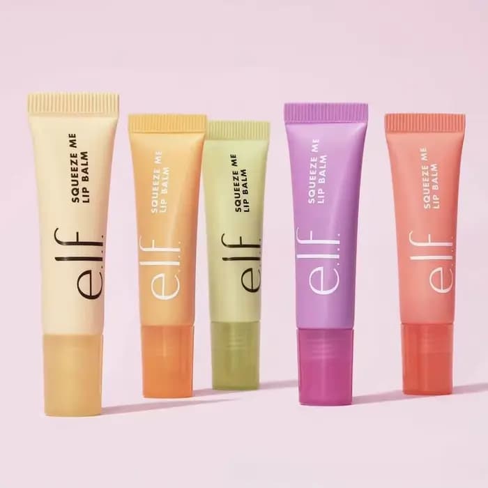 Baume à lèvres teinté Elf SqueezeMe, soin hydratant et nourrissant pour les lèvres, base de maquillage pour les lèvres, gloss fruité