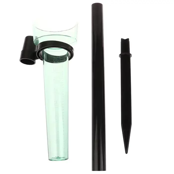 Tasse de mesure de pluie portable en polystyrène