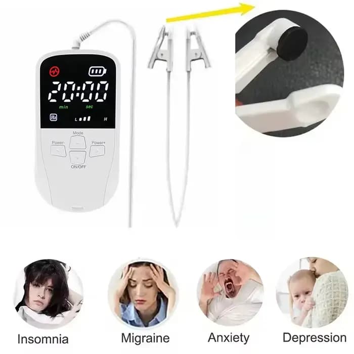CES – Clip de Stimulation nerveuse vaginale, dispositif d'aide au sommeil, soulage l'insomnie, l'anxiété du sommeil, soulage la dépression, favorise le sommeil rapide et profond