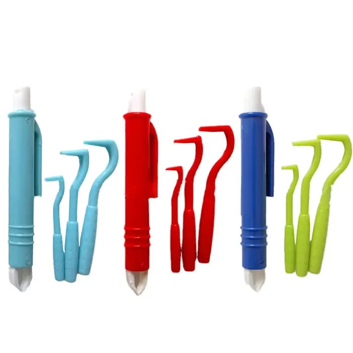 Kit de 4 extracteurs de tiques pour chiens et chats