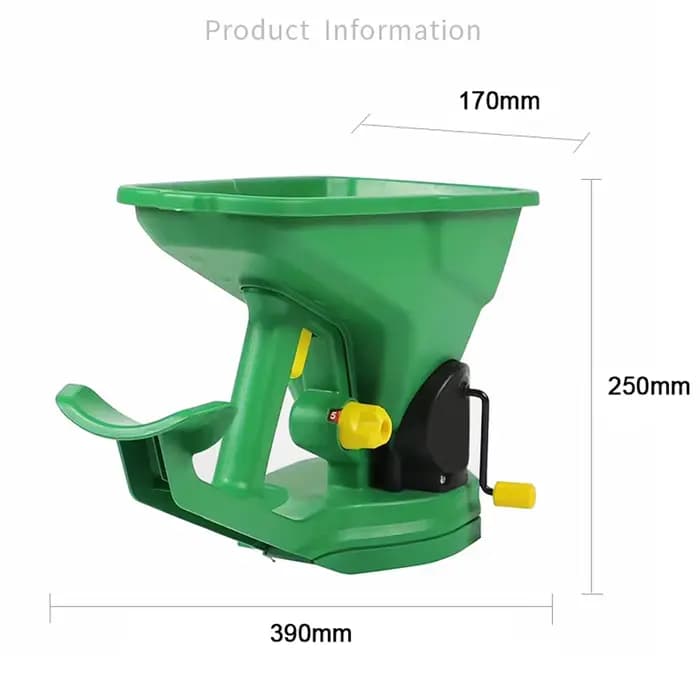 Semoir manuel pour jardin et pelouse