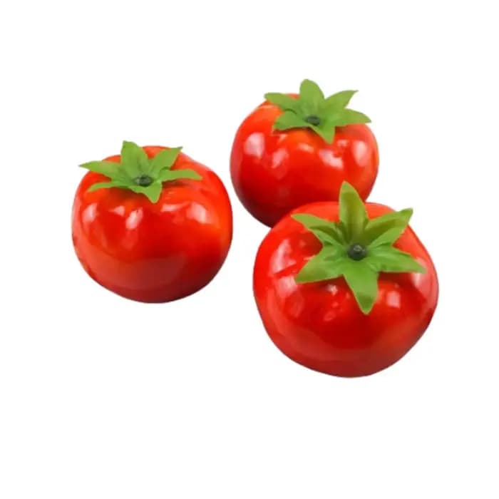 Mini Ornement en Mousse Artificielle en Forme de Tomate, Mignonne Simulation Réaliste de Tomate, Artisanat de Faux Légumes, Décorations pour Mariages et Fêtes