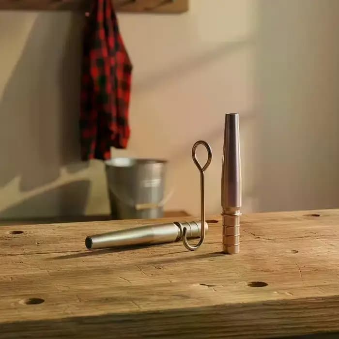 Robinet à sirop en acier inoxydable avec crochet de suspension