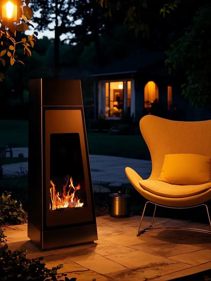 Concepteur de gaz de jardin de cour extérieure/intérieure