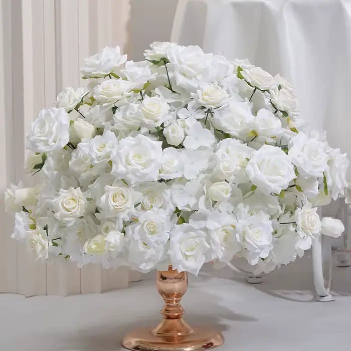 Boules d'hortensia élégantes en forme de Rose