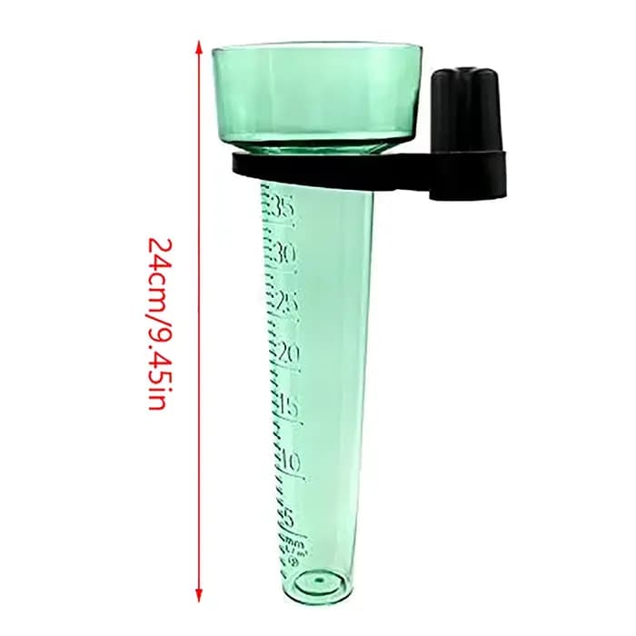 Tasse de mesure de pluie portable en polystyrène