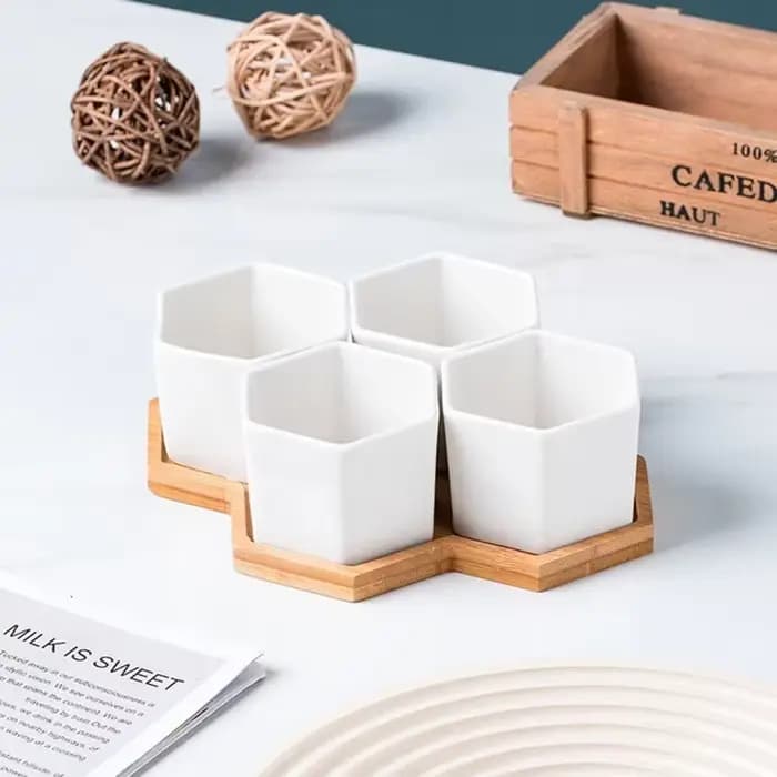 Plateau multi-bambou, soucoupe en bois, Pot de fleur, plateau de tasse, plaque de dessous de verre pour cuisine, assiette décorative, dessous de verre créatif, tapis de tasse à café