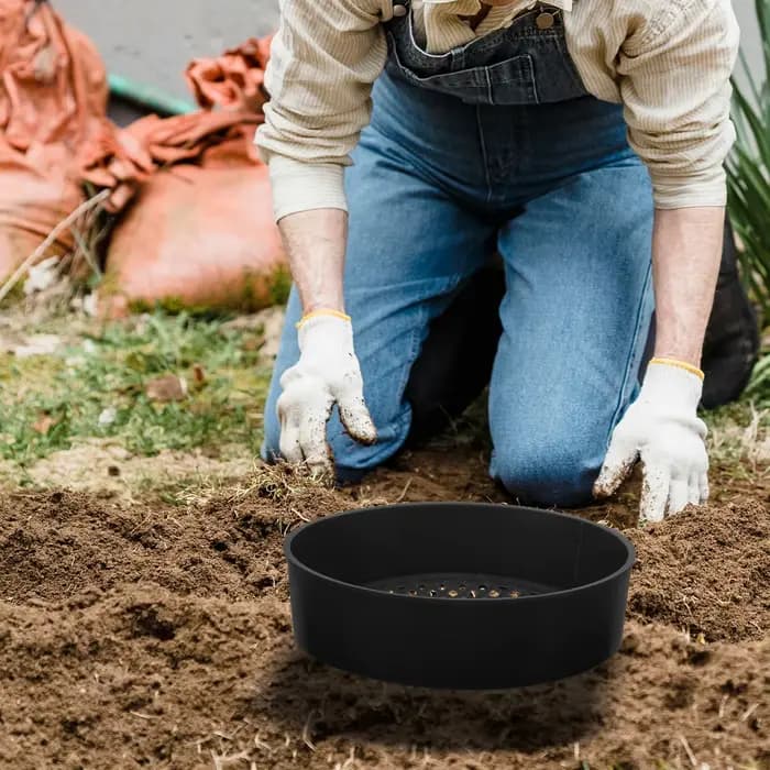 3 pièces de tamis de jardin pour la filtration du compost