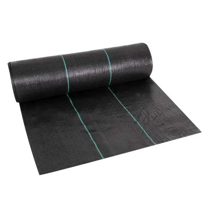Tissu de lutte contre les mauvaises herbes tissé PE