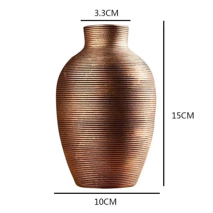 Vase à fleurs en céramique pour la décoration intérieure