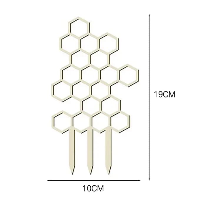 Treillis en bois durable pour favoriser la croissance des plantes