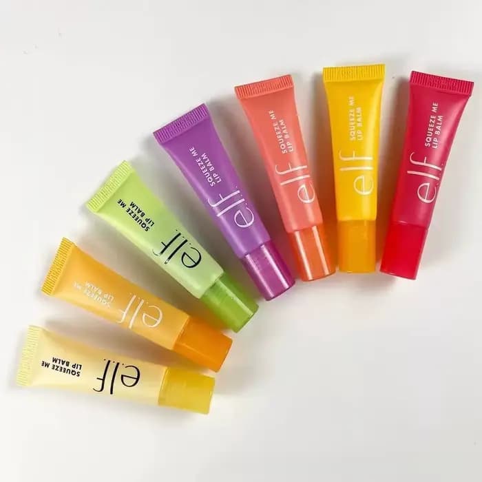Baume à lèvres teinté Elf SqueezeMe, soin hydratant et nourrissant pour les lèvres, base de maquillage pour les lèvres, gloss fruité