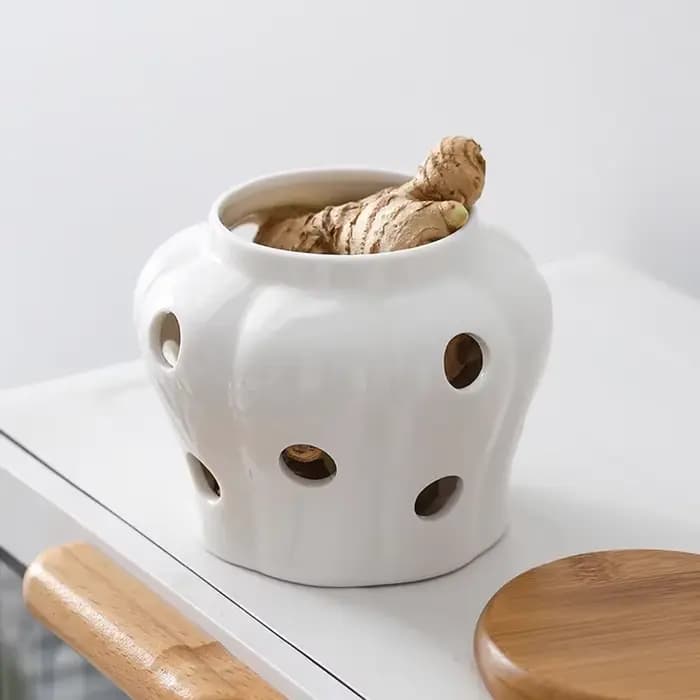 Pots de Aliments en céramique évidée