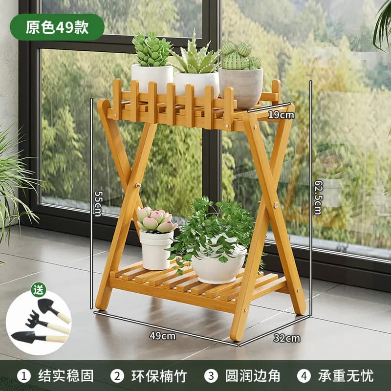 Supports de plantes en bois pour jardin et patio, étagères d'angle blanches et élégantes, meubles de