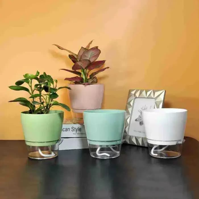 Pot de Fleur Paresseux avec Trou de Proximité pour Plantes d'Nik