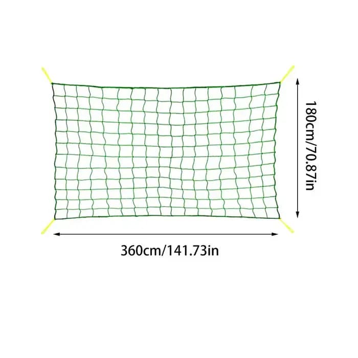 Filet de jardin en nylon vert