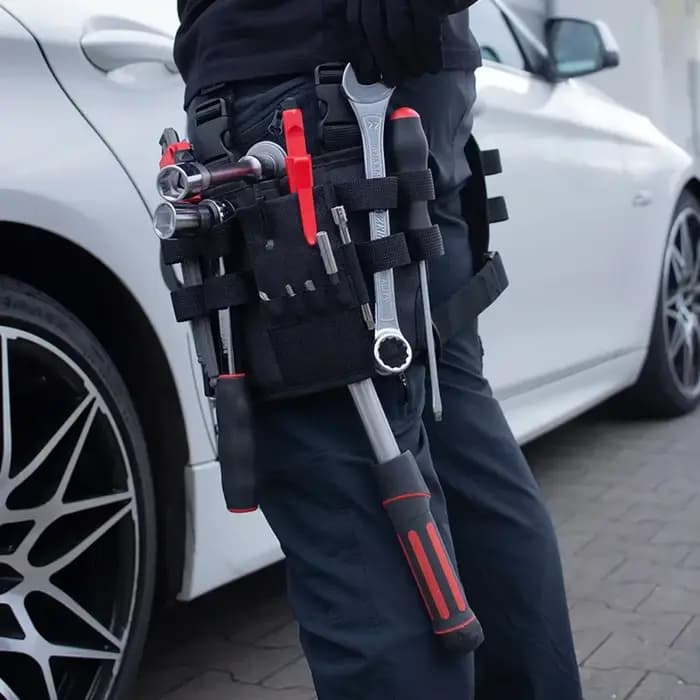 Sac à outils tactique pour ceinture avec étui à clip